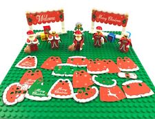 Christmas Winter Village Capes & Banners (for Lego MOCs)