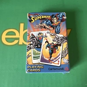 Superman DC Comics Playing Cards Cartamundi - grn - Picture 1 of 2