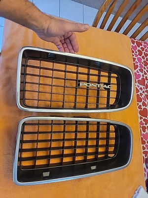 1973 PONTIAC FIREBIRD FORMULA TRANS AM GRILLES 原装 1 对通用原始设备制造商 — 第 1/4 张图片