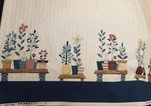 "American Country Collection" by  Lecien Floral & Wallpaper Single Border BTY - Picture 1 of 11