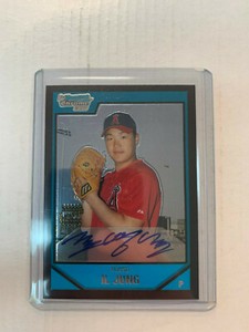 Young Il Jung 2007 Chrome Auto Card #BC246
