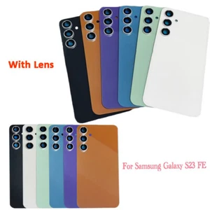 For Samsung Galaxy S23 FE Battery Back Door Glass Housing Cover with Lens ACUS - Photo 1 sur 19