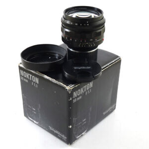 Voigtlander 50mm f/1.1 Nokton for Leica M Lens*GOOD CONDITION*|UK CAMERA DEALER|