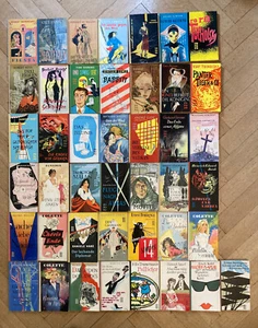44 rororo Leinenrücken 50er Jahre Design Vintage 27 Erstauflagen - Bild 1 von 2