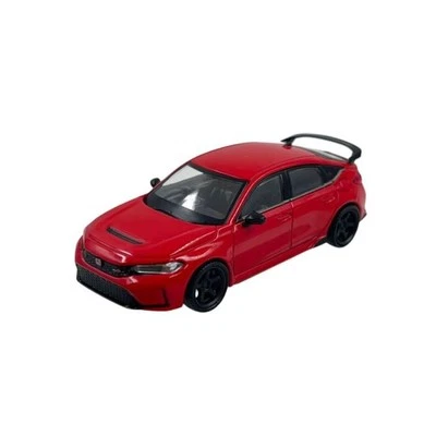 Modellino Auto MiniGT 1/64 Honda Civic Type R Rallie Red W/ Advan GT wheel 2023 - Immagine 1 di 3