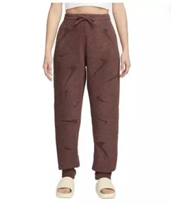 Pantalones de chándal Nike Phoenix acogedores tejidos marrón de gran tamaño talla XL - Imagen 1 de 14