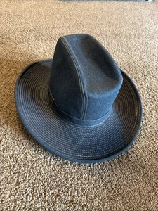 Vintage Levi's Strauss Denim Cowboy Western Hut Rodeo Hergestellt in den USA Maße 7 x 7,5 - Bild 1 von 10