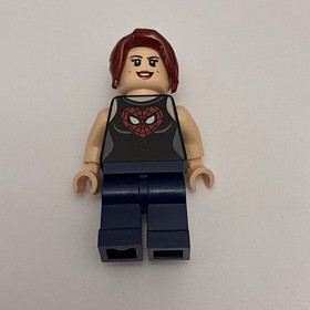 LEGO Mary Jane 5 Minifigure sh103 Marvel Super Heroes Spider Man from set 76016
