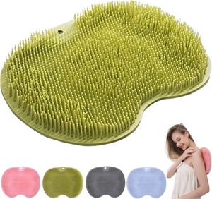 Utschfestes Silikon-Massagepad,Dusch Rückenschrubber, Rückenschrubber-Massagemat - Bild 1 von 12