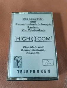 Telefunken HighCom Demonstrations/Meß- Cassette Test Tape High-Com - Bild 1 von 3