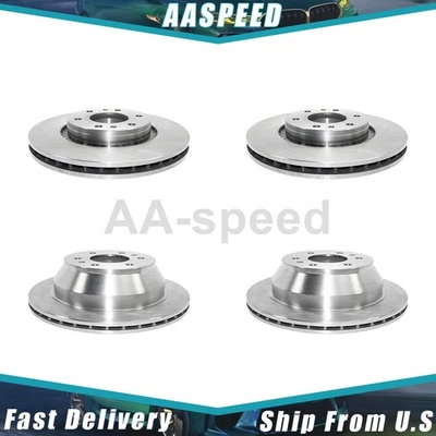 Rotores de freno delanteros traseros para Chevrolet Trailblazer EXT 2002 2003 2004 2005 2006 Foto 1 de 4