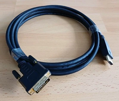 Kabel - DisplayPort auf DVI male - 3m - Bild 1 von 4