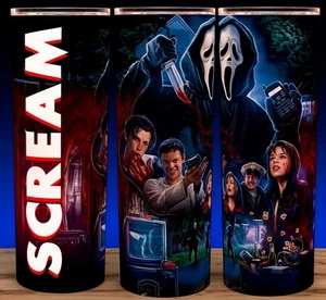 Ghostface Scream Horrorfilm Slasher Tasse Becher Tumbler - Bild 1 von 3