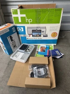 VINTAGE 2005 HP Home Photo Studio : 8050 Digital Photo Inkjet Printer + M407 - Picture 1 of 24