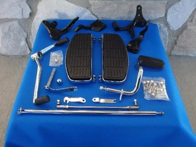 KIT COMPLETO DE TABLAS DE PISO TABLAS DE PISO TABLAS DE PIE 1996-2005 HARLEY DYNA FXD Foto 1 de 3