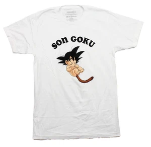 Dragon Ball Z Neu Erwachsene T-Shirt - Son Goku Saugen Daumen Bild - Bild 1 von 1