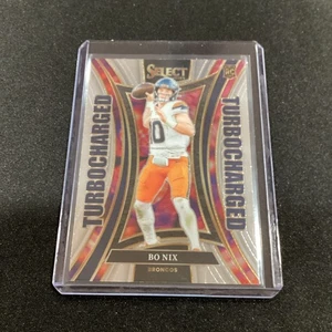 2024 Panini Select - Turbocharged Bo Nix #16 (RC) - Picture 1 of 2