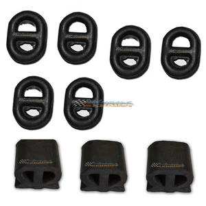 EXHAUST HANGER RUBBER MOUNTS KIT TWIN SYSTEM For HOLDEN COMMODORE VB VC VH VK V8 - Picture 1 of 1