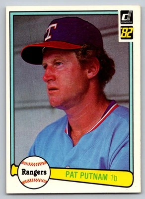 1982 Donruss #520 Pat Putnam Texas Rangers - Image 1 of 2
