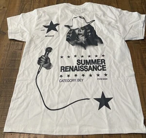 Beyonce Summer Renaissance World Tour 2023 Shirt Official Merch Size Large - Picture 1 of 5