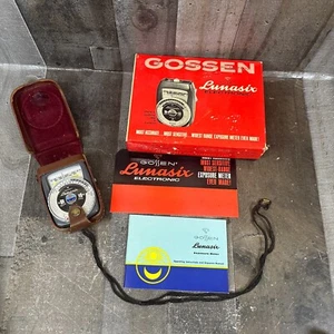 Gossen Lunasix Electronic Exposure Light Meter - With Box - Picture 1 of 9