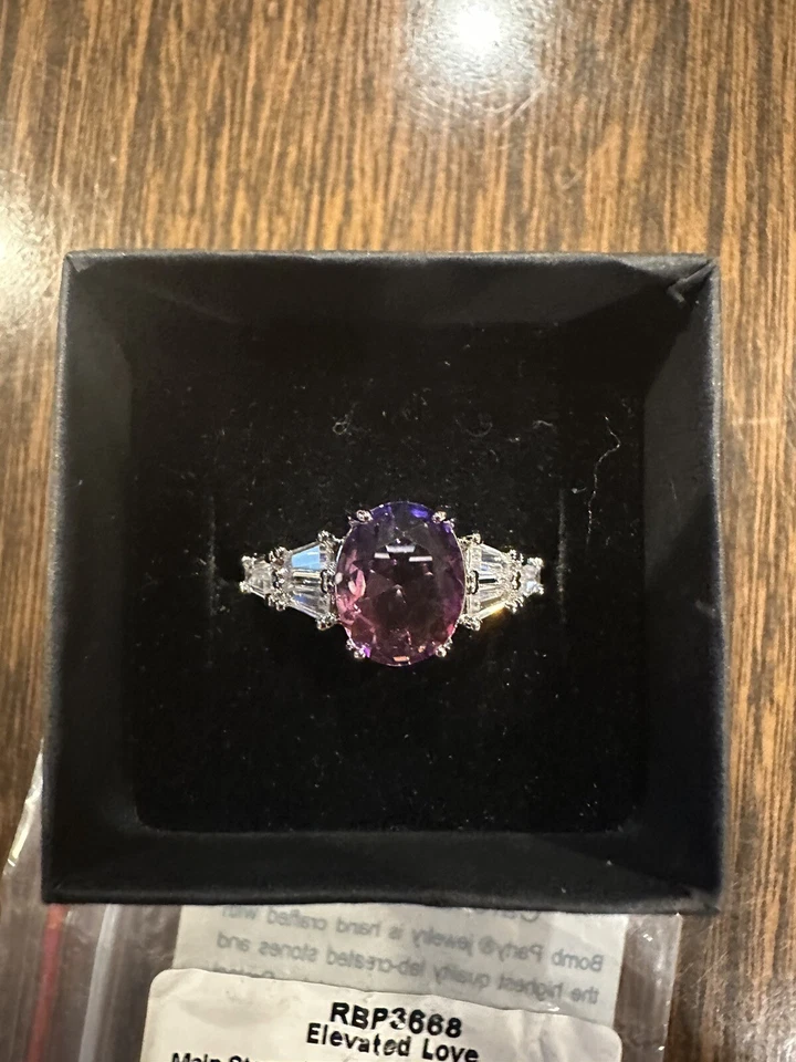 "Elevated Love" BOMB PARTY RBP3668 Light Blue Purple Bi Color Size 10 - Image 1 of 1