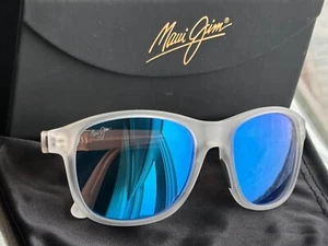 Maui Jim Wakea MJ 745 05 CM Kristallgestell + Sonnenbrille Hawaii blau polarisiert - Bild 1 von 6