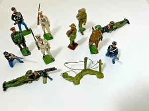 Britains LTD Miniatur Blei Soldaten Sammlung von 12 - Bild 1 von 5