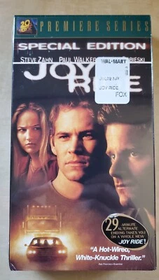 Joy Ride (VHS, 2002, Premiere Series Edition) sealed new Paul Walker Horror - Image 1 of 2