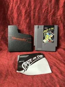 Skate or Die (Nintendo NES, 1988) w Manual Ultra - Picture 1 of 3