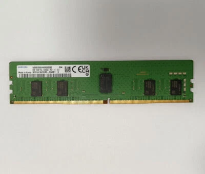 Samsung DDR4 8GB 3200MHz RAM ECC Sever Memory PC4-25600 DIMM 1RX8 288-Pin - Image 1 of 4