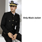 Us Navy Admiral Captain Army Officer Uniform Mandarin Collar Jacket Pants Ribbon