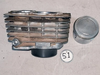 Juego de cilindros y pistones Honda XL100 1979 OEM #12100-436-000 Foto 1 de 4