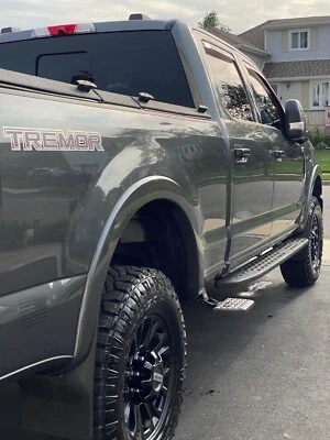 Amp Research 75413-01A Truck Front Bed Step Flip Down for 17-2022 Ford F250 F350 - Image 1 of 4