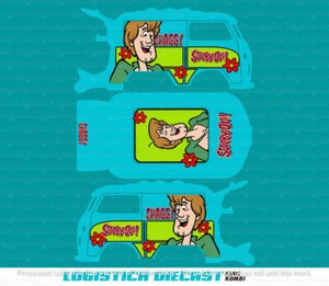UNIVERSAL Wasserschiebe Decals 1/64 für Hot Wheels Kool Kombi a1 - Bild 1 von 4