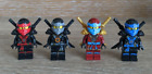 LEGO Ninjago Lot of 4 Deepstone Armor Minifigs 70737 70751