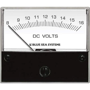 Blue Sea Systems 8-16 DC Analog Voltmeter 8003 - Picture 1 of 1