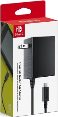 Nintendo Switch & Switch Lite AC Power Adapter Supply USB C - NEW | OEM - Image 1 of 2