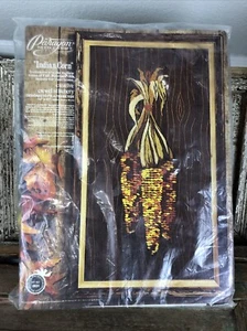 Paragon 0631 De Colección 1977 Indian Corn Crewel Kit Bordado Aguja Sellado Nuevo - Imagen 1 de 6