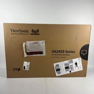 New ViewSonic 24" VS18563 IPS LCD IPS 60Hz Display Monitor - Picture 1 of 6