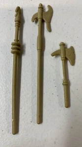 De colección He-Man MOTU Castillo Grayskull Hacha de Batalla Lanza Hacha Club Accesorio *COMO NUEVO* - Imagen 1 de 2