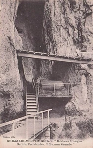 A3244) GRIMALDI VENTIMIGLIA ROCHERS ROUGES GROTTA PREISTORICA BARMA GRANDE BALZI - Picture 1 of 2