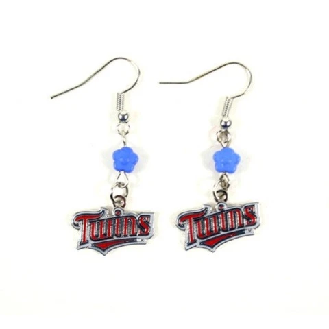 Minnesota Twins MLB Sophie Style Dangle Earrings Cover