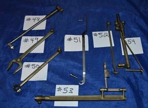 MONTGOMERY WARD 7 JEWEL AUTOMATIC ZIGZAG SEWING MACHINE USED ORIGINAL PARTS  - Picture 1 of 19