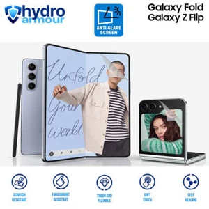 Matte Anti Glare HD Hydrogel Screen Protector for Samsung Galaxy Z Flip 7 6 5 4 - Photo 1 sur 13
