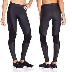 SKINS Recovery Long Gray Graphite Black Tights Leggings NWT $139 SOLD OUT - Picture 1 of 4