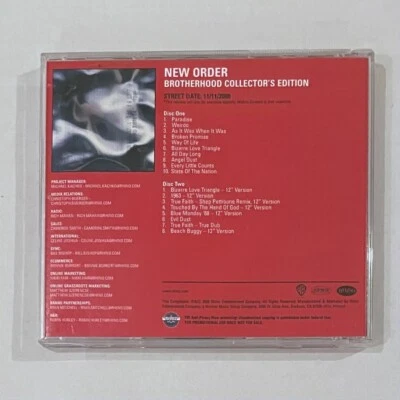 NEW ORDER Brotherhood Collector's Edition 2008 US PROMO Only 2xCD Joy Division Foto 1 de 3