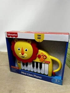 Fisher Price Mini Lion Piano Ages 3+ FP Development Child Toy Keyboard - Picture 1 of 2