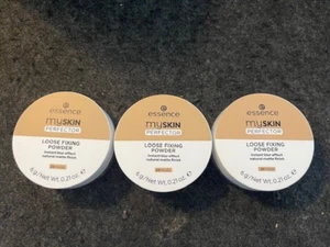 Lot of 3 Essence My Skin Perfector Loose Fixing Powder 20 Nude New, Sealed - Picture 1 of 2