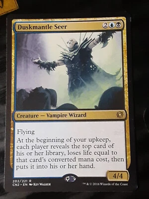 Duskmantle Seer x1 , Conspiracy Take the Crown , LP , MTG , FREE SHIPPING - Image 1 of 2